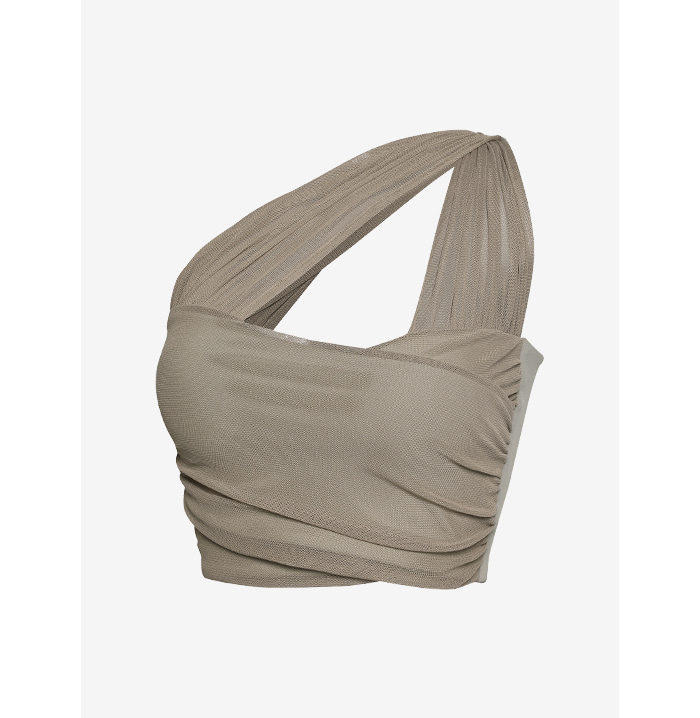 Grande Line See-through One Shoulder Bra Top