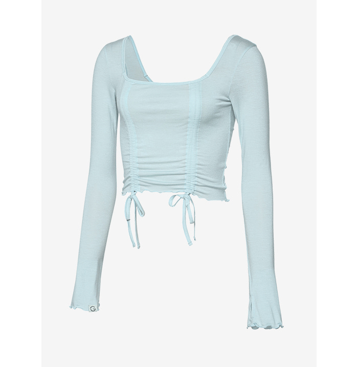 Grande Line String Shirring Long Sleeve