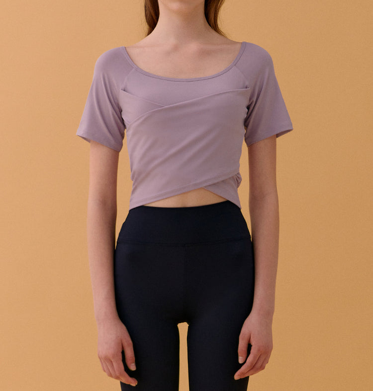 Conch Wear Blanc Layer all-in-one crop top