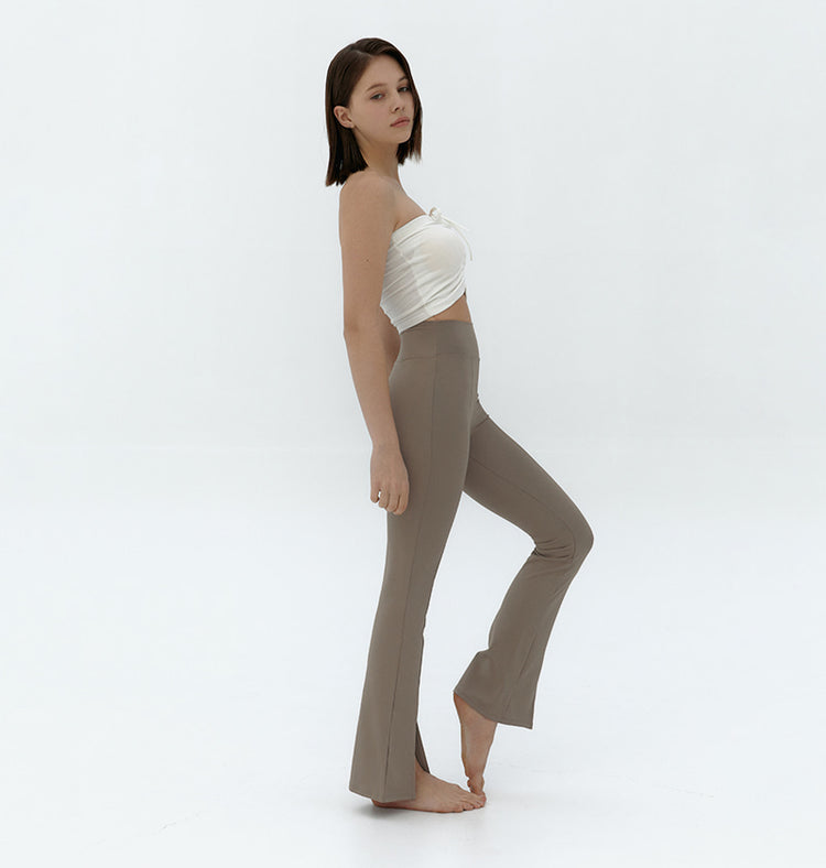 SS23 Conch Wear Bootcut Front Slit Leggings