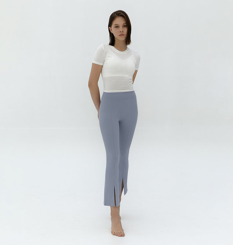 SS23 Conch Wear Bootcut Front Slit Leggings