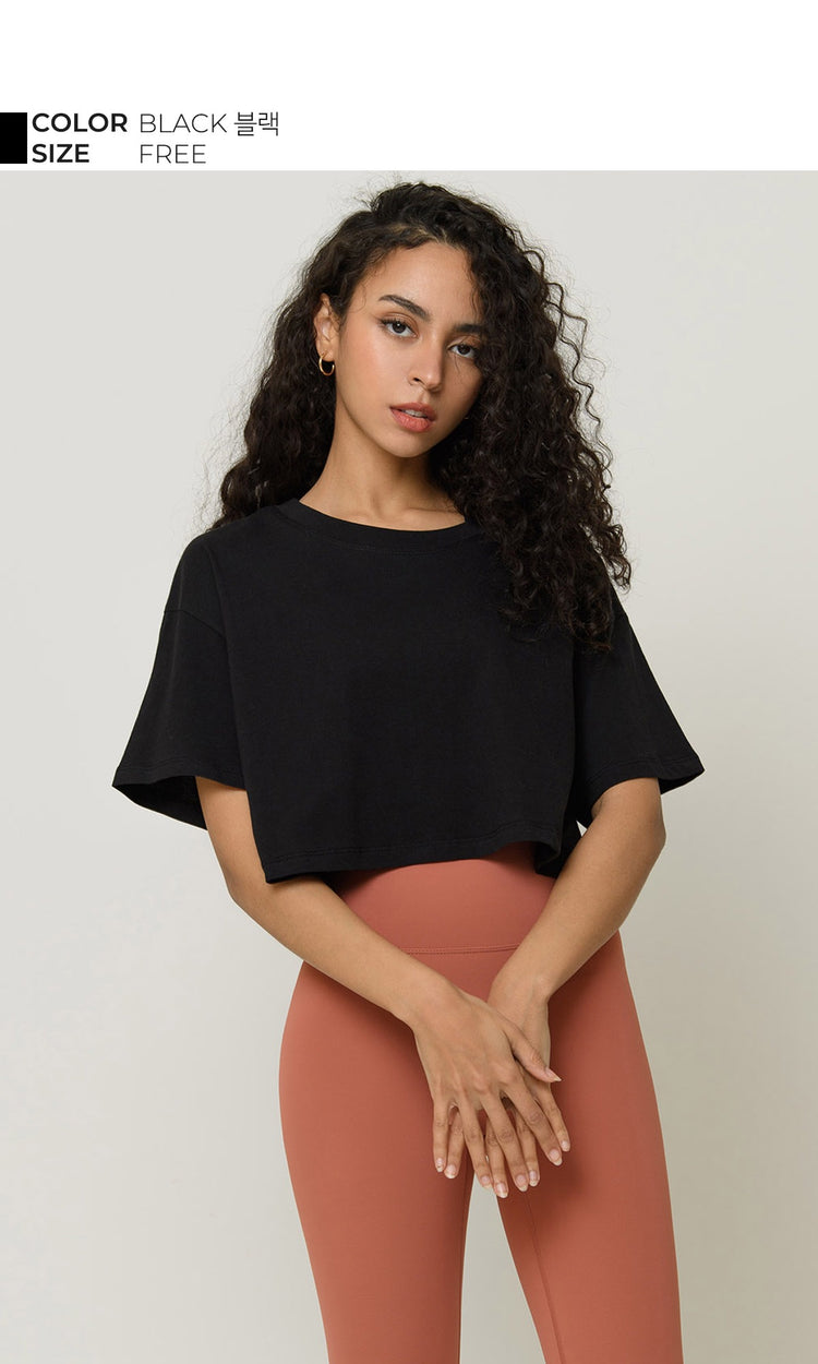 Conch Wear Hadid Basic Crop Top