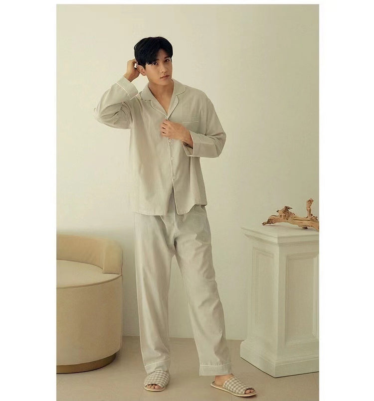 PJS Mateo Couple Pajamas Set