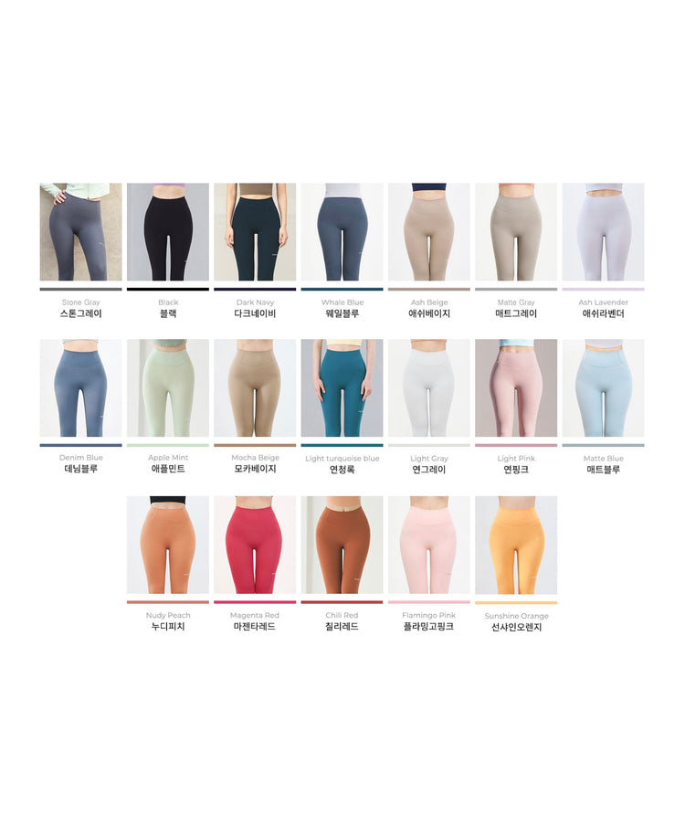 SS23 Grande Line -Best Seller Top 5- PT445 El-flex leggings (Super Tight & Mid-high waist)