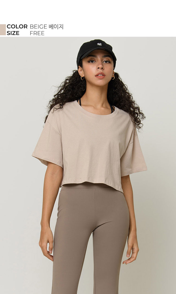 Conch Wear Hadid Basic Crop Top